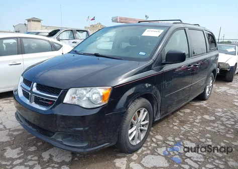 2016 Dodge Grand Caravan Sxt from USA, damaged, VIN 2C4RDGCG0GR380597
